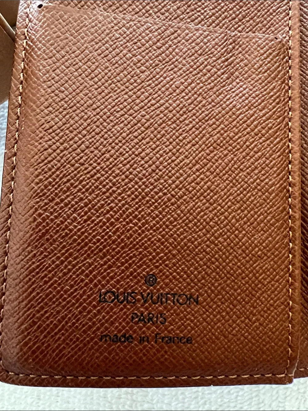 LOUIS VUITTON Small Ring Agenda PM Monogram with original box and pen